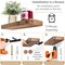 Sorbus 5 Pack 16 Inch Sorbus Long Floating Wall Shelves for Bedroom, Decor, Kitchen, Living Room - for Trophies, Frames, Bookshelf
